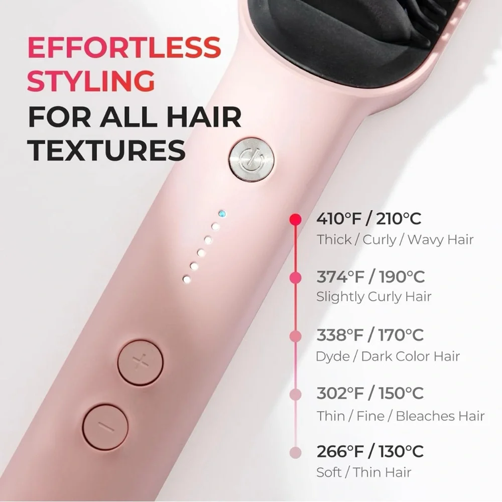 TYMO Ring Hair Straightening Comb - Picture 5 of 10
